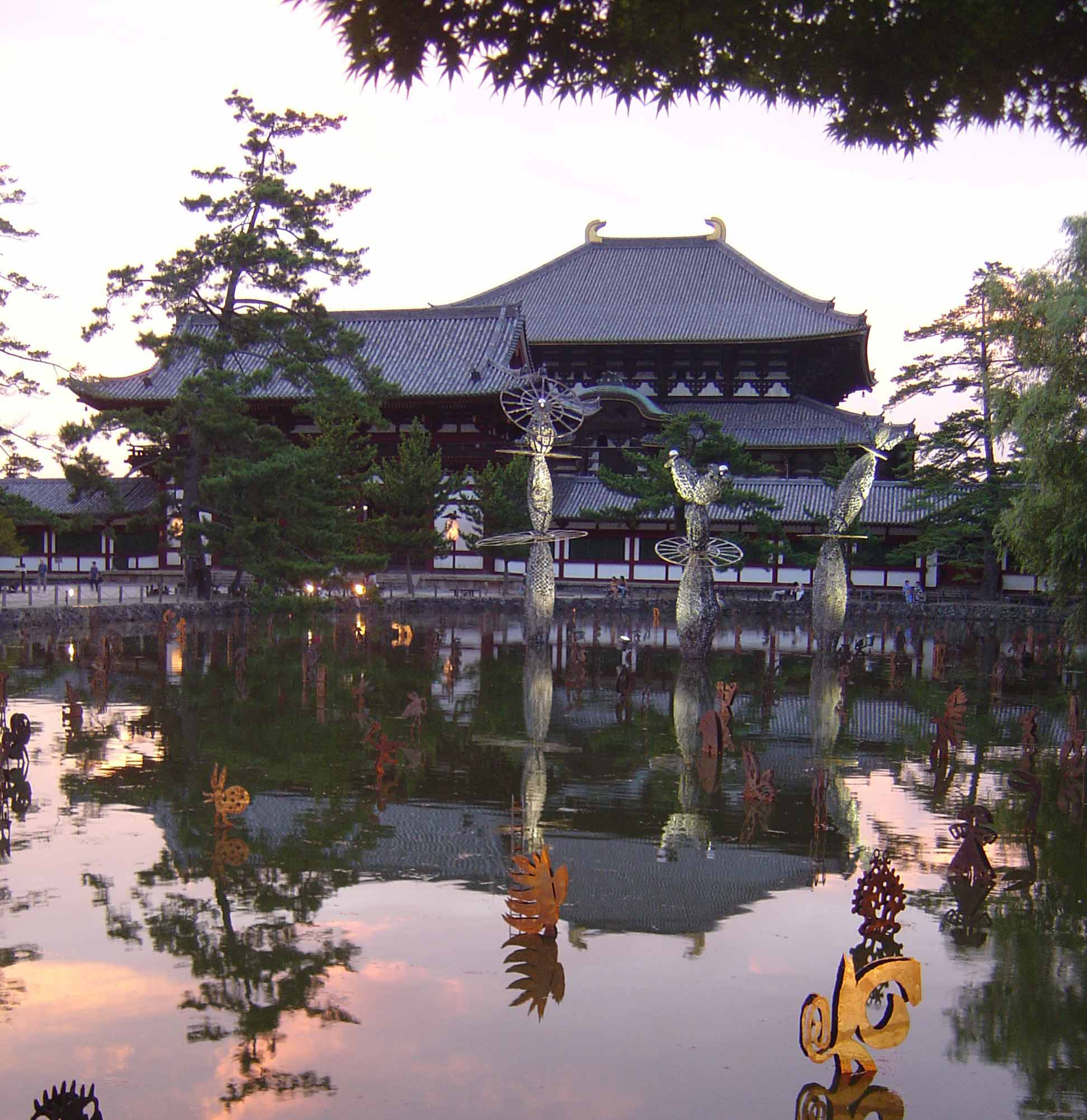 nadim karam public art Todai-Ji Temple, Nara, Japan