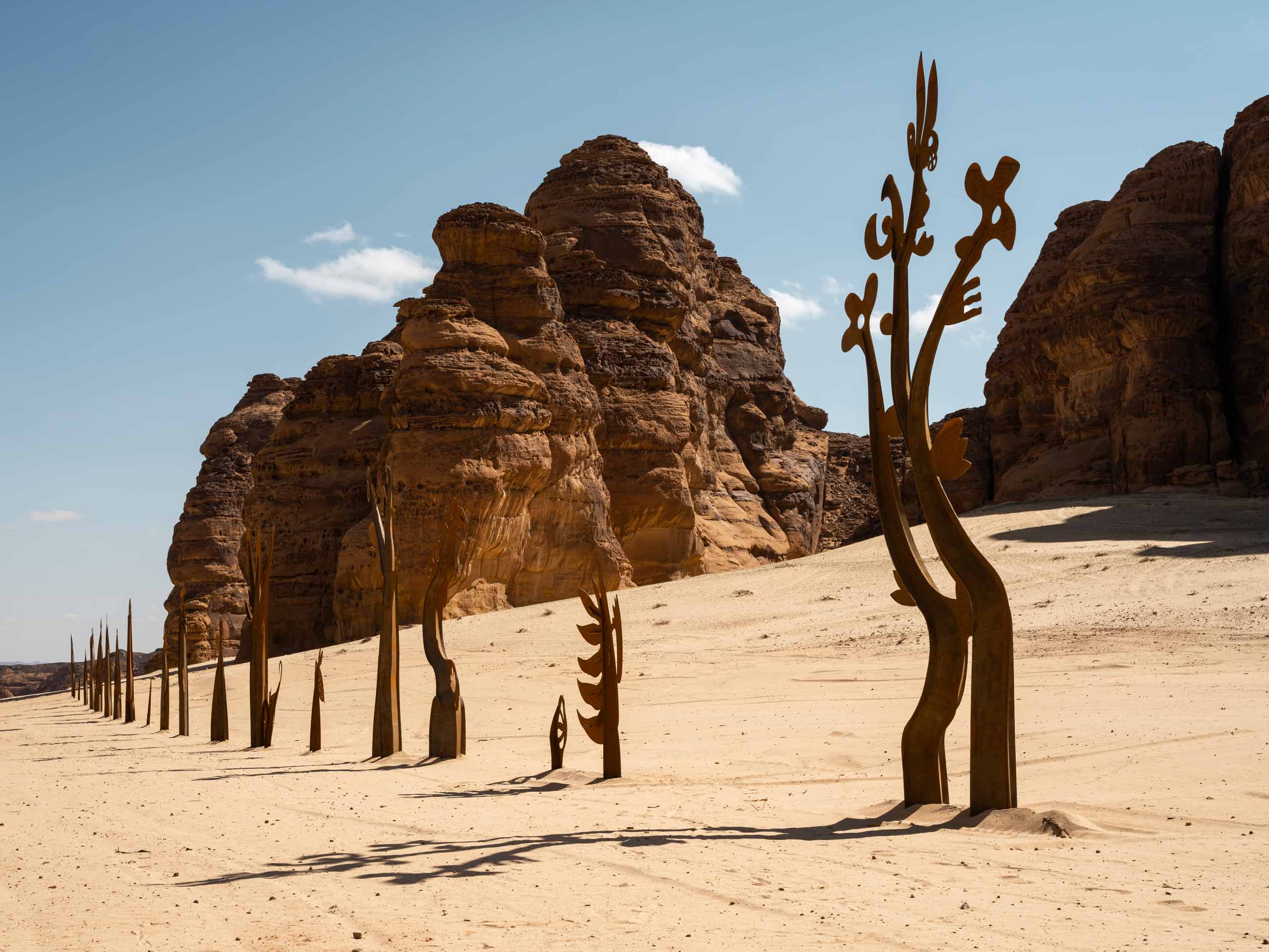 nadim karam installation desert ALUla