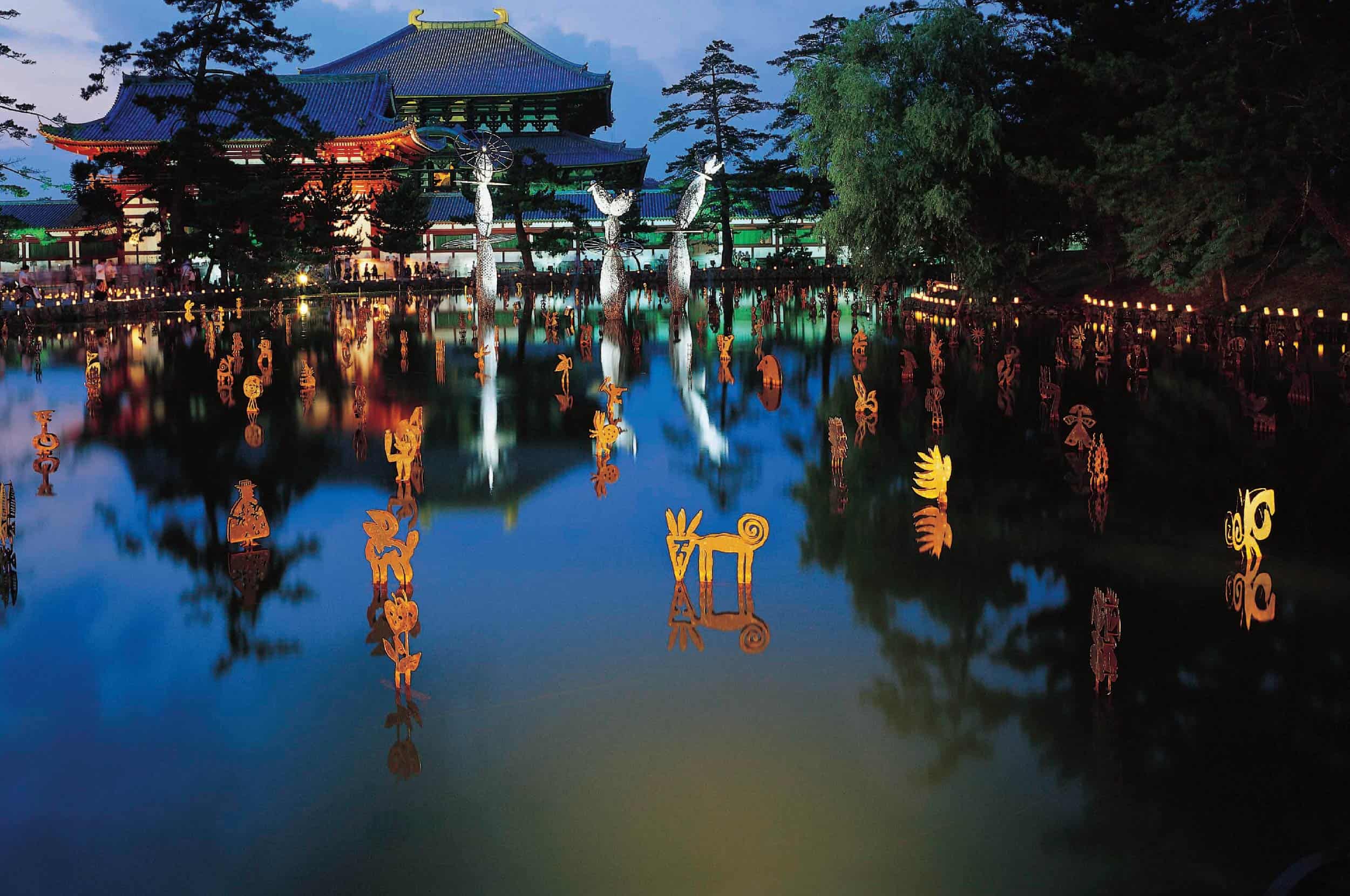 nadim karam public art Todai-Ji Temple, Nara, Japan