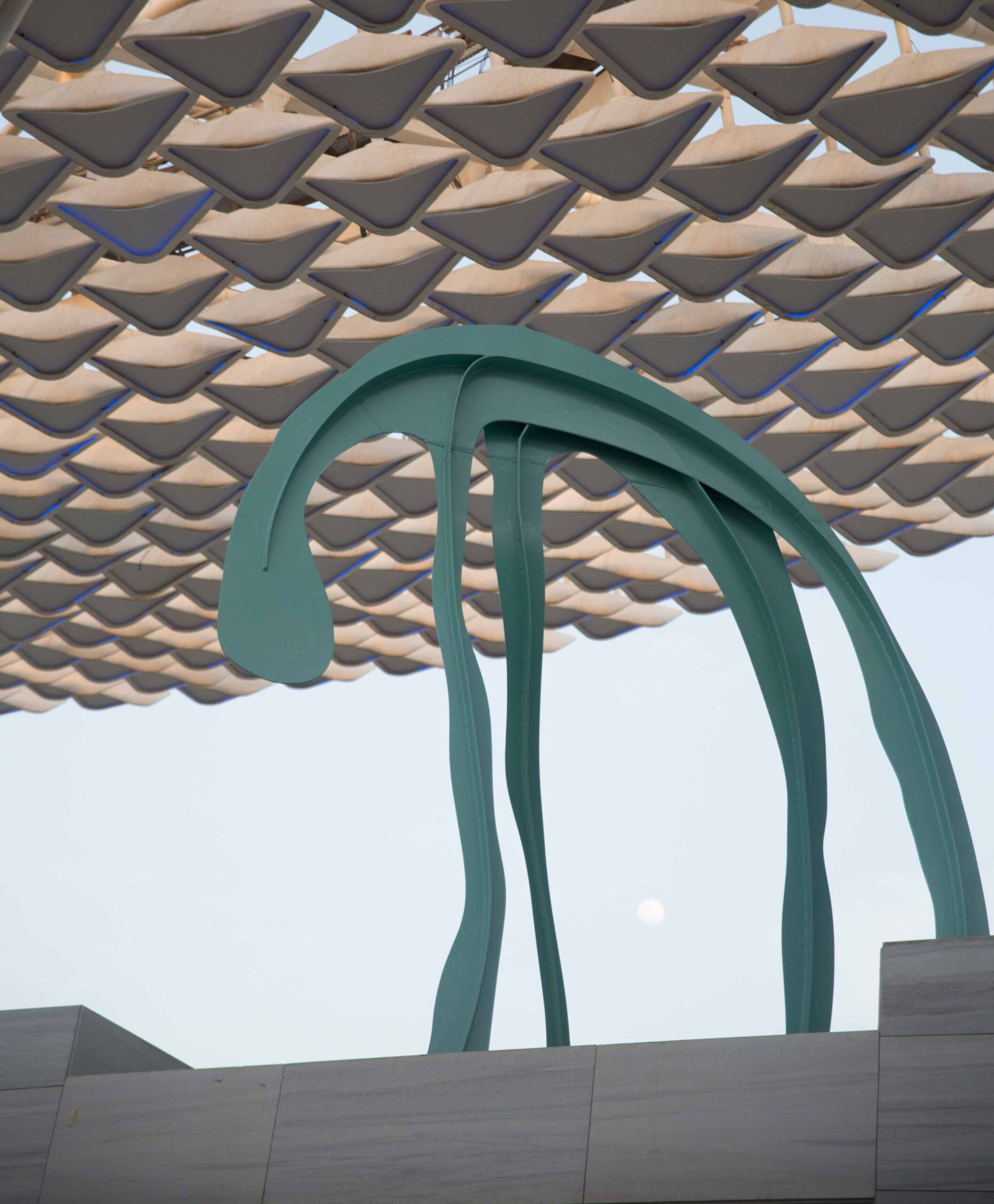 nadim karam installation in Sheikh Abdullah Al Salem Cultural Center, Kuwait