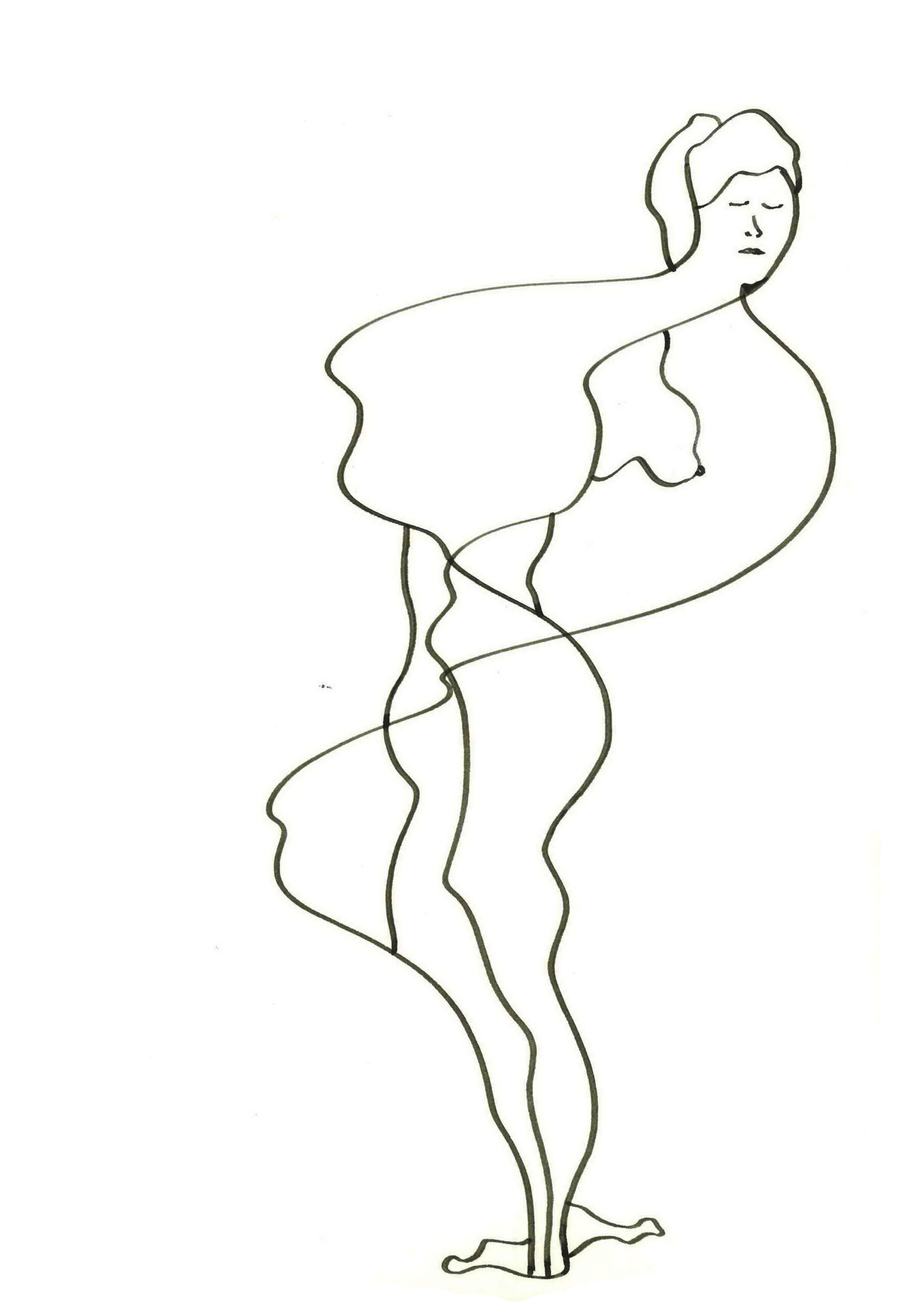 black ink nadim karam work on paper