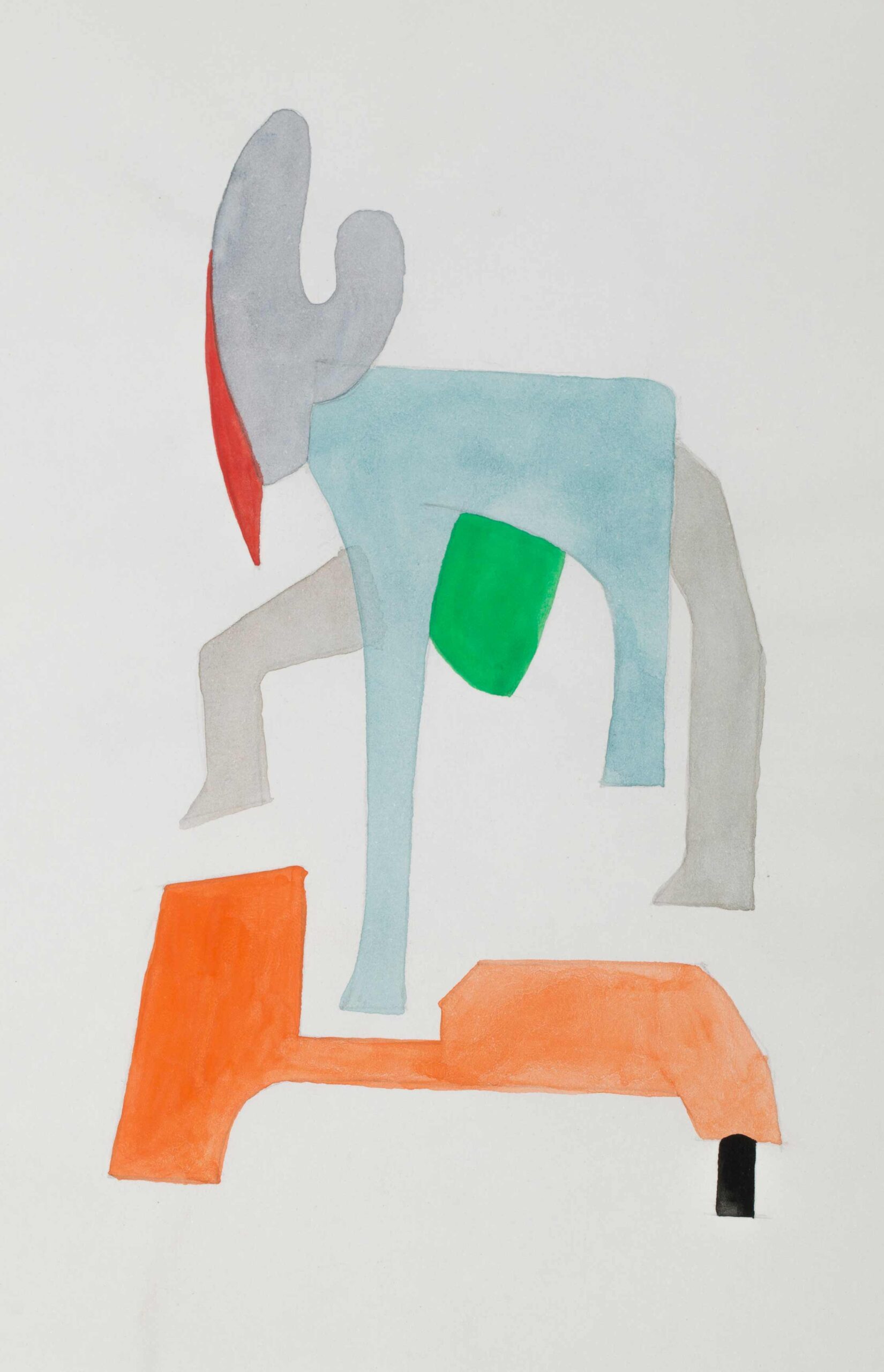 watercolor on paper nadim karam artwork