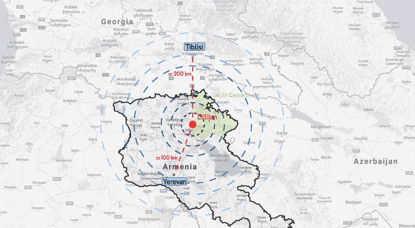 nadim karam urban studies Dilijan, Armenia