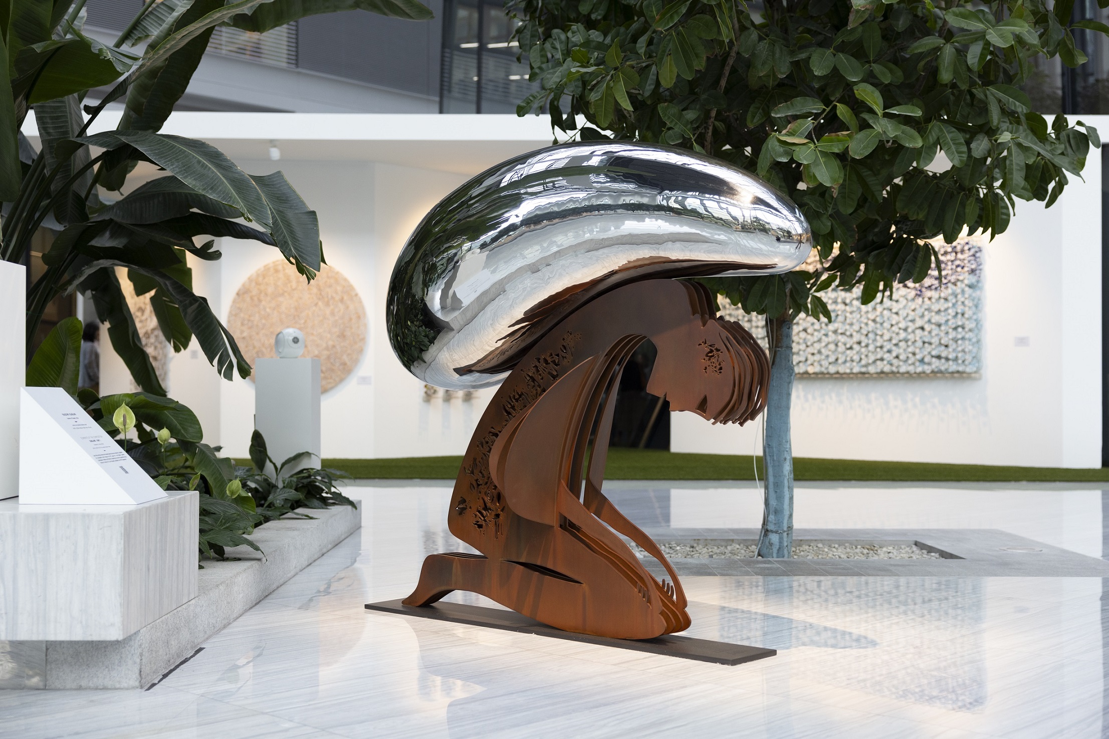 Nadim Karam exhibition public art sculpture