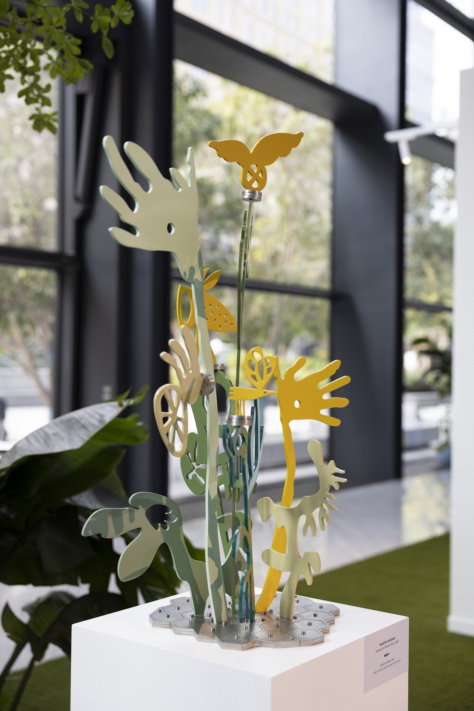 Nadim Karam exhibition public art sculpture