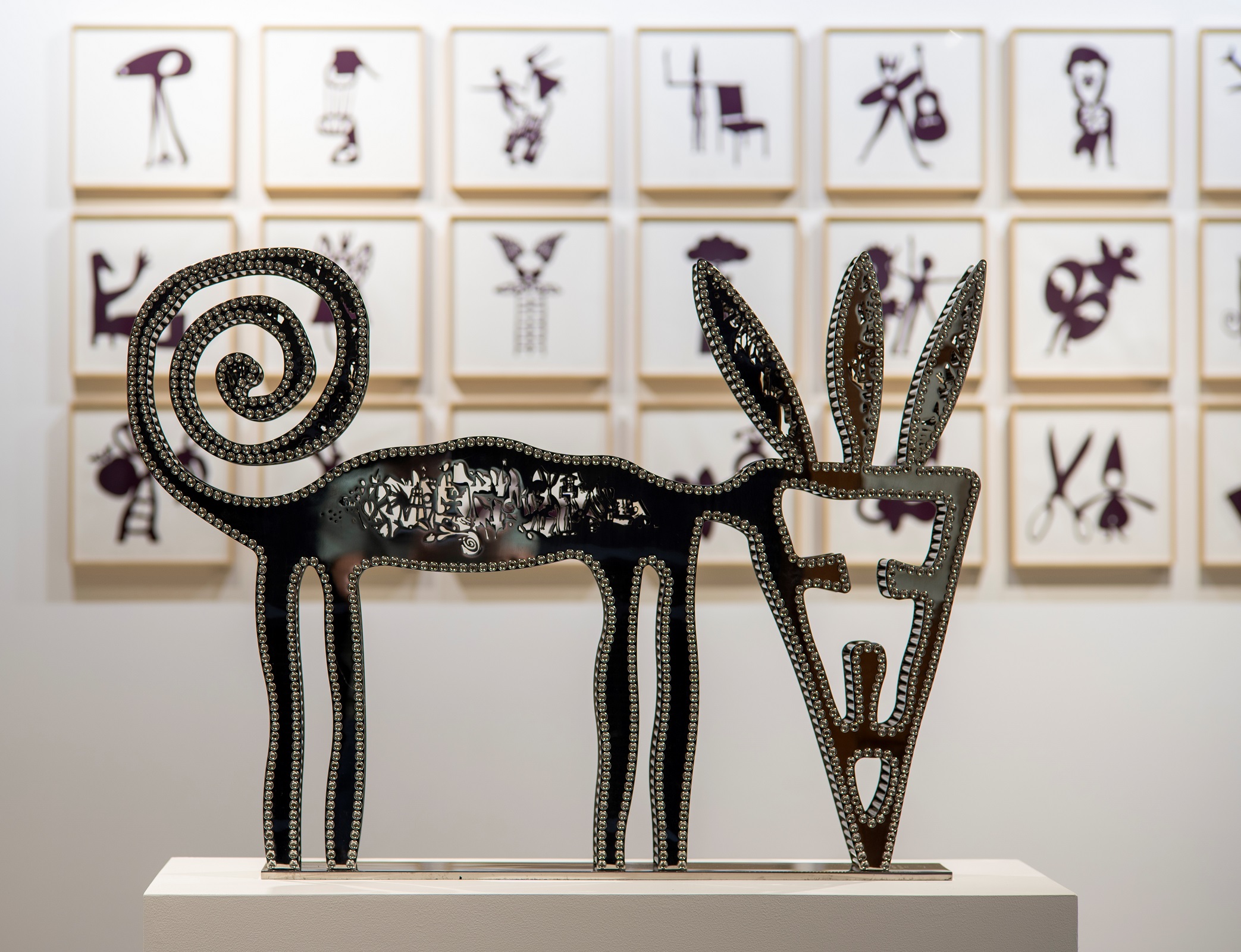 Nadim Karam exhibition public art sculpture