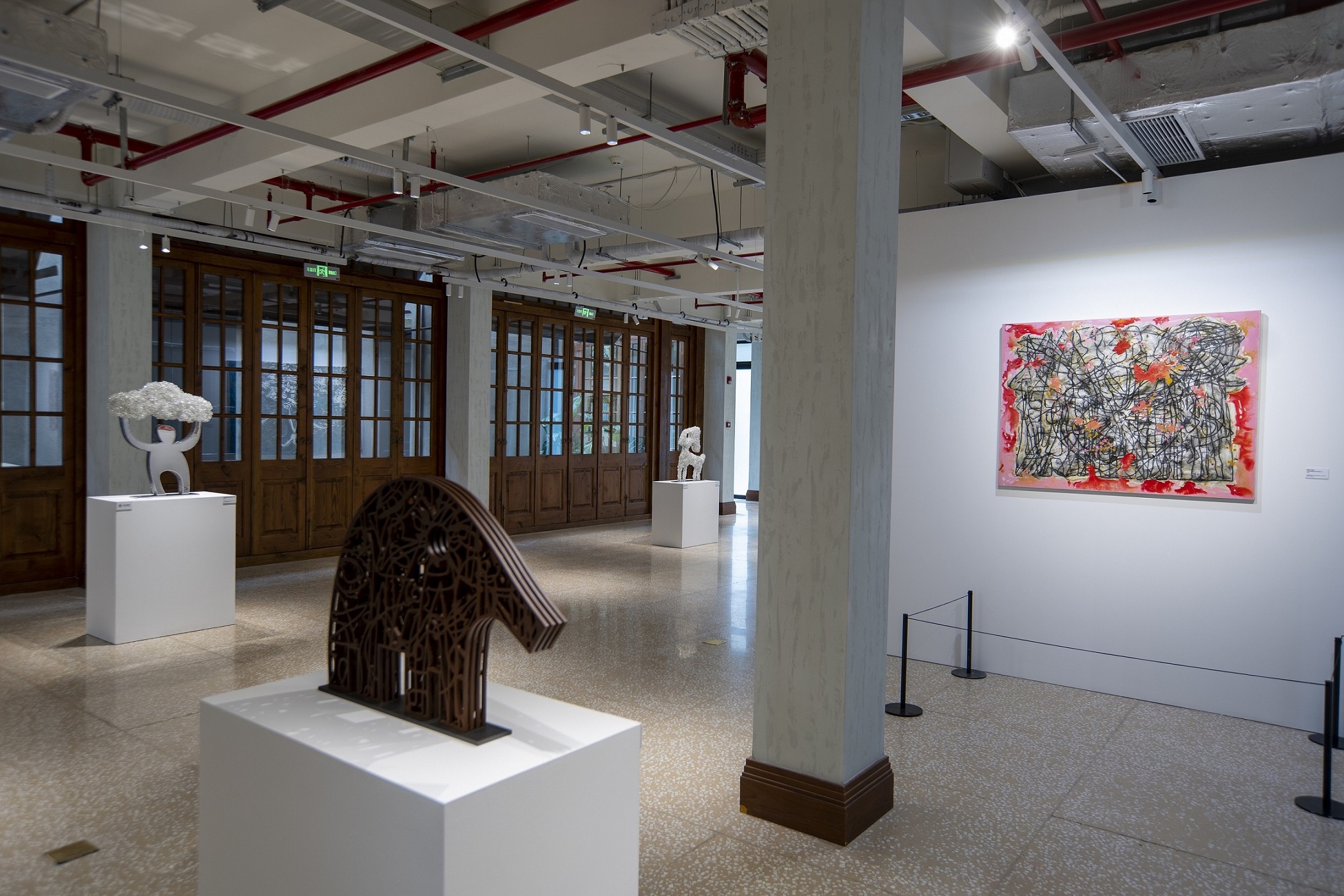 Nadim Karam exhibition public art sculpture