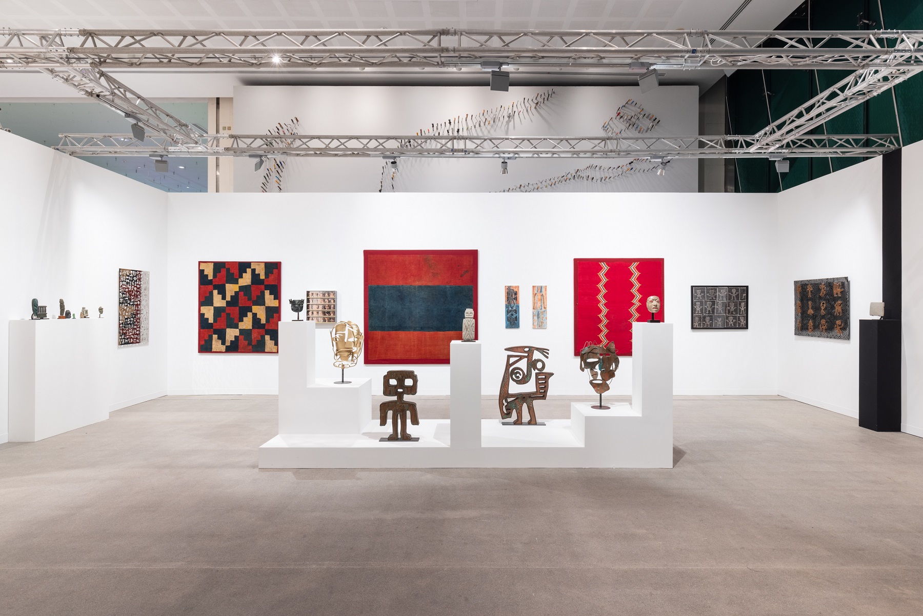 exhibition art Abu Dhabi nadim karam sculptures