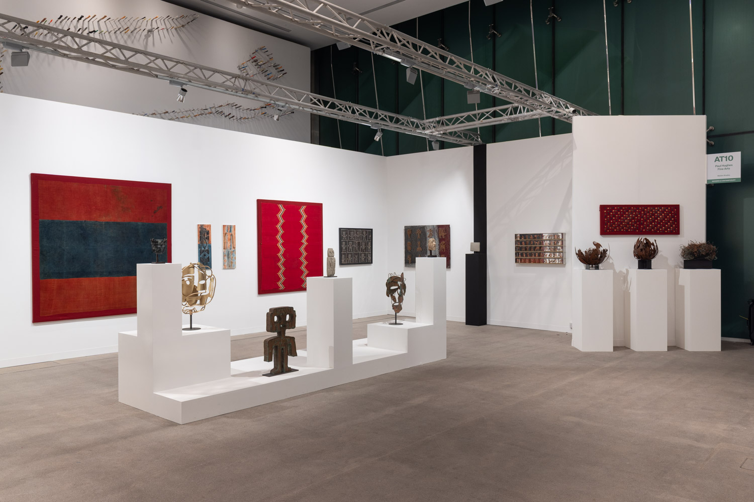 exhibition art Abu Dhabi nadim karam sculptures