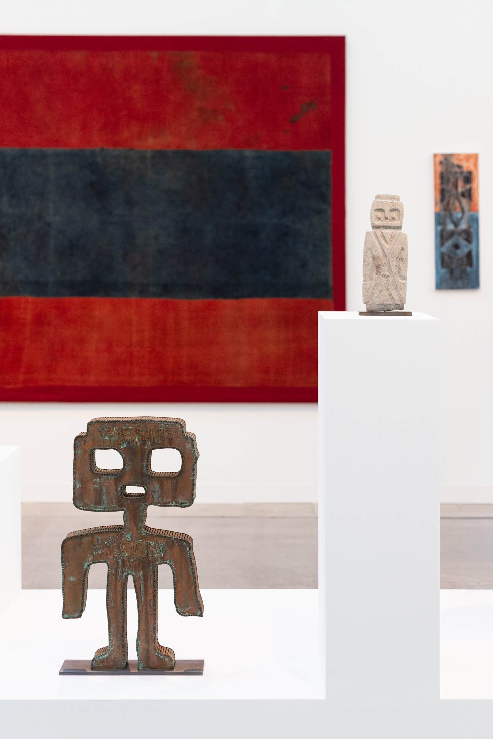 exhibition art Abu Dhabi nadim karam sculptures