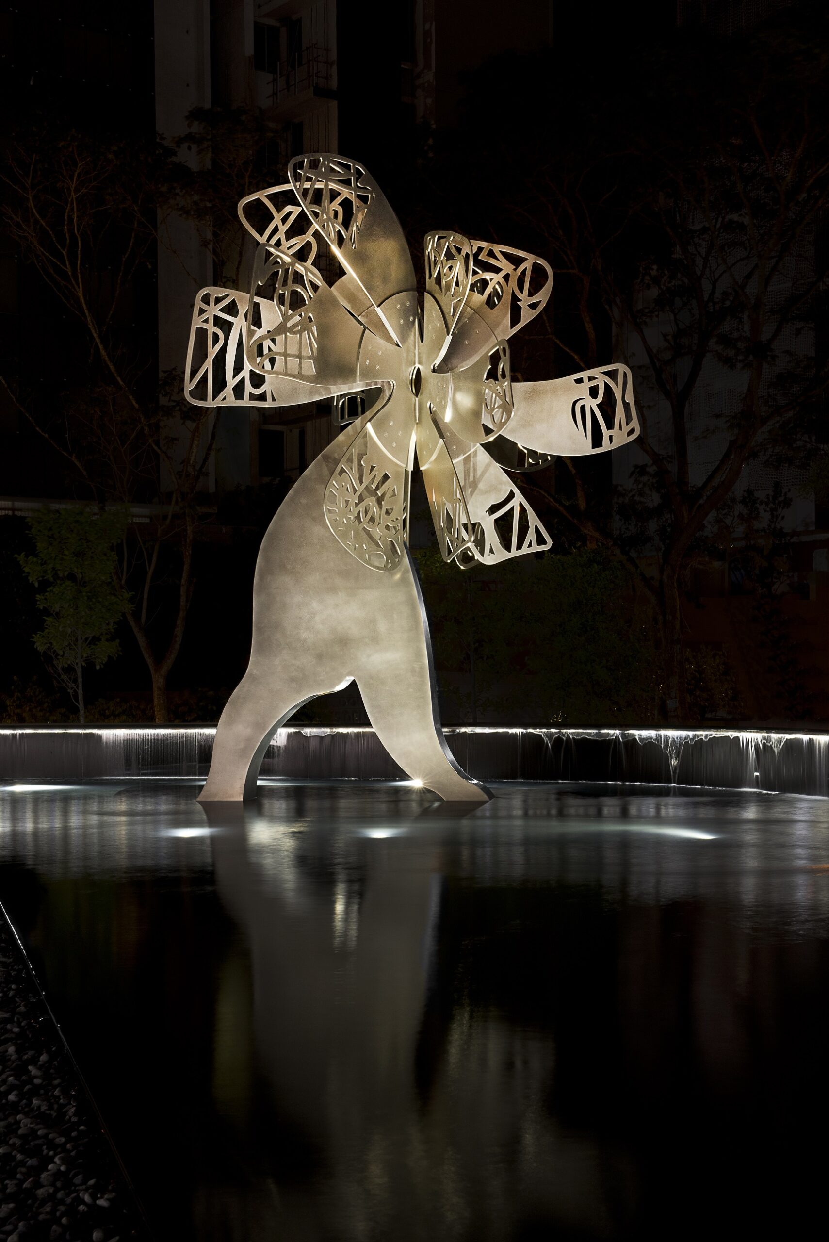 public art Nadim Karam Singapore Zaha Hadid