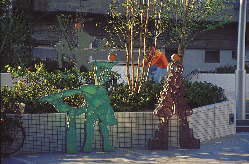 Nadim Karam public art in Japan Nakameguro